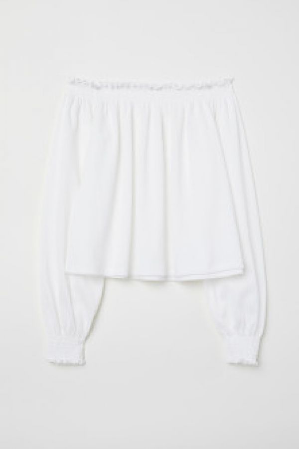  Bluza cu umerii goi