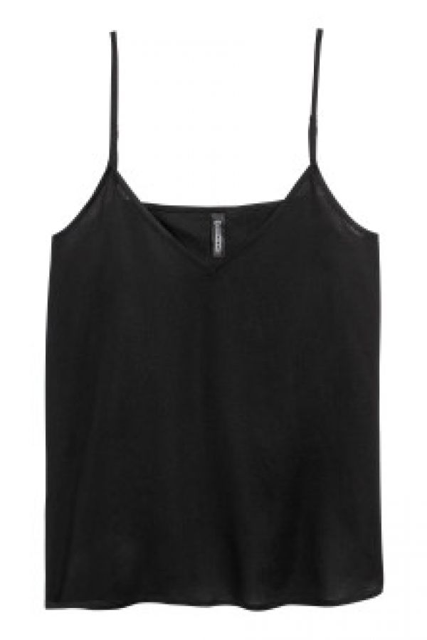  Top in V cu bretele
