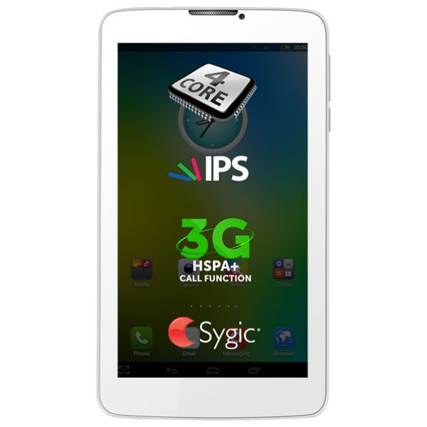  Tableta ALLVIEW Viva H7 Life, Wi-Fi + 3G, Quad Core Cortex A7 1.3GHz, 8GB, 1GB DDR3, Android Jelly Bean 4.2.2, alb