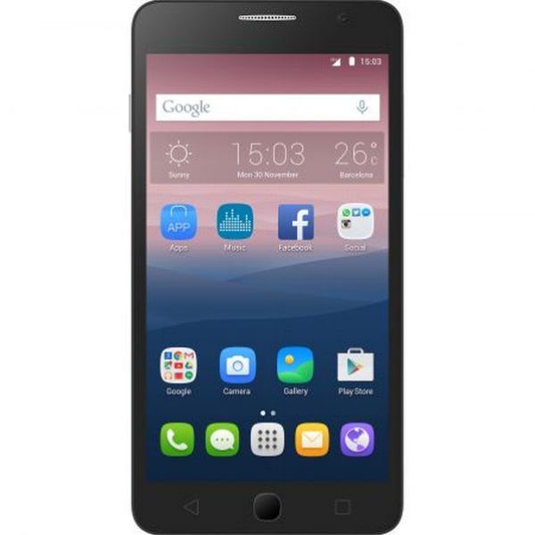  Telefon ALCATEL Pop Star 5070D DUAL SIM 8GB Black