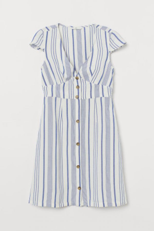  Rochie din amestec de in