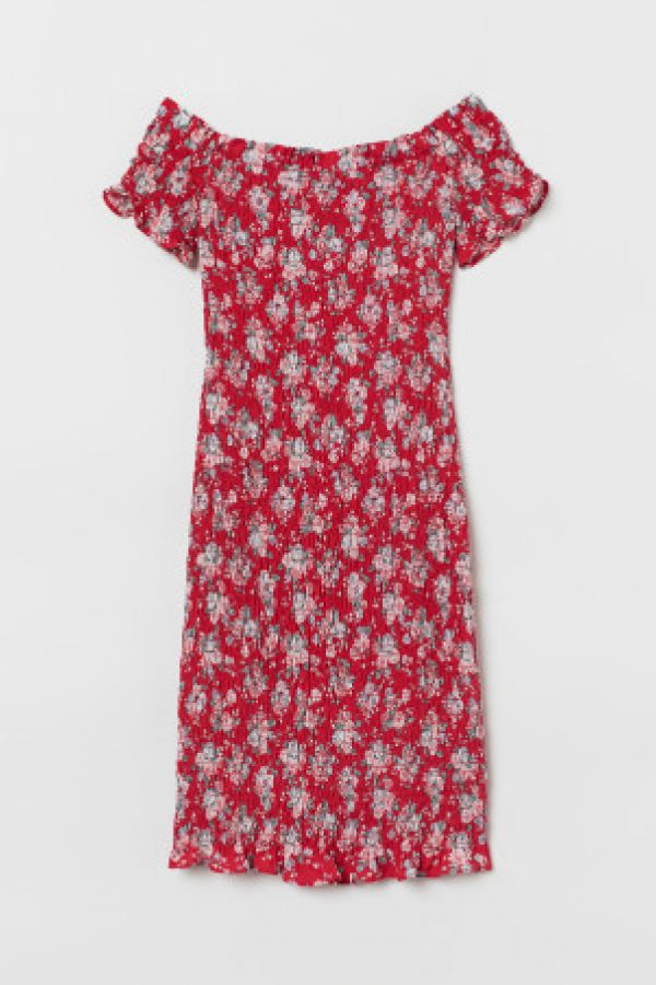  Rochie cu umerii goi