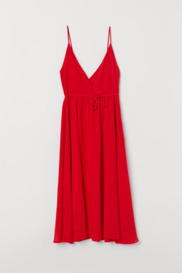  Rochie cu decolteu in V