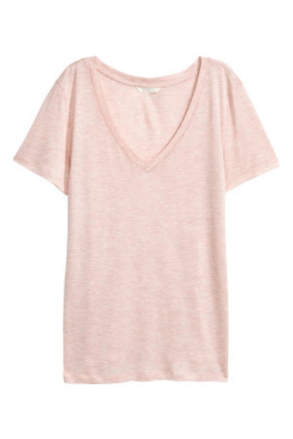  Tricou cu decolteu in V