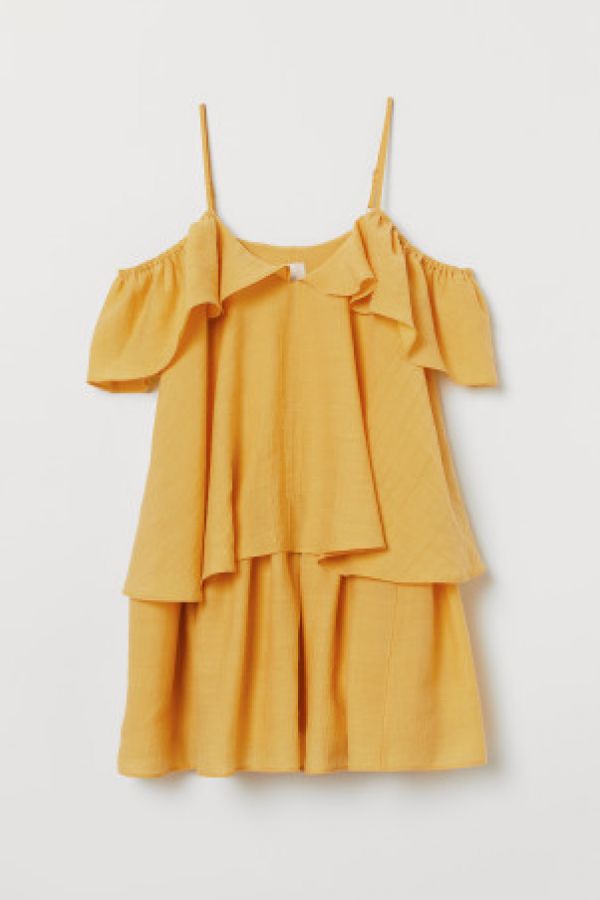  Rochie cu lyocell cu volan