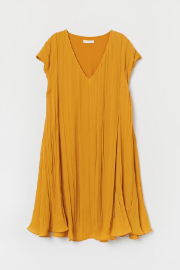  Rochie cu decolteu in V