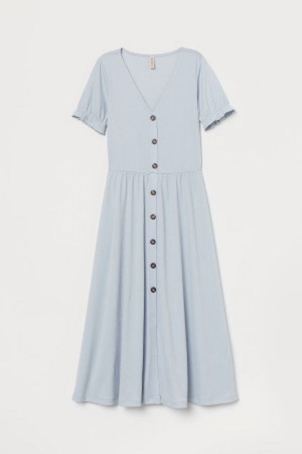  Rochie cu decolteu in V