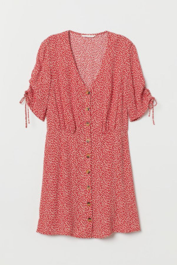  Rochie din tesatura crep