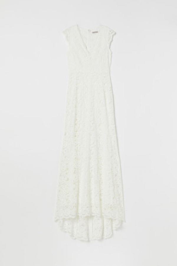  Rochie de mireasa cu dantela