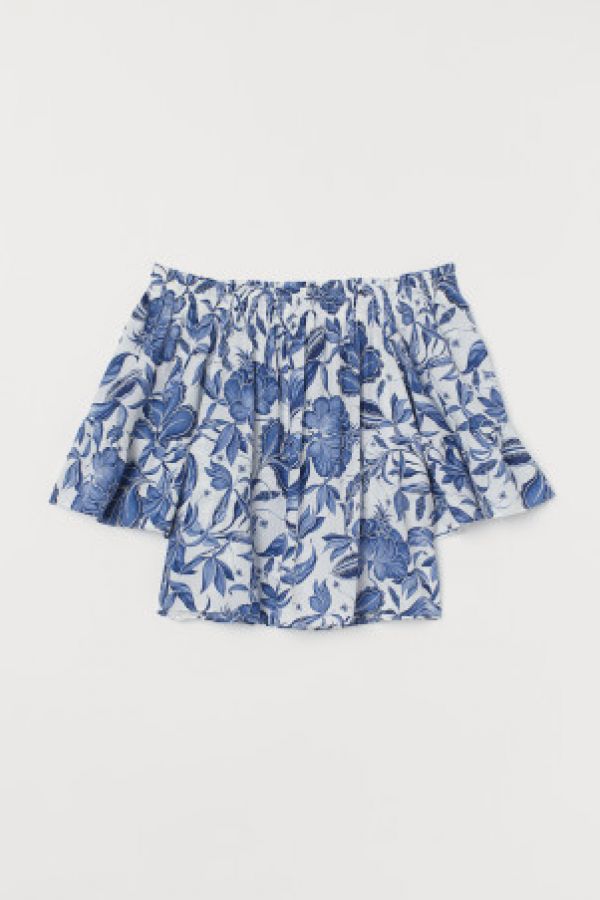  Bluza cu umerii goi