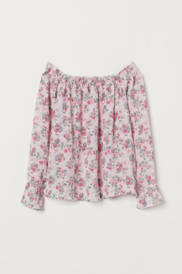  Bluza cu umerii goi