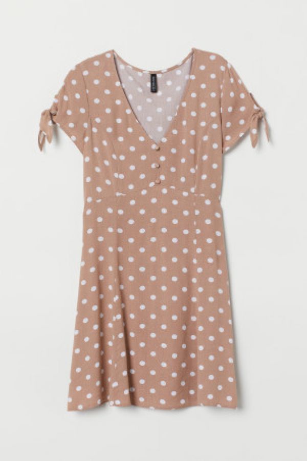  Rochie cu decolteu in V