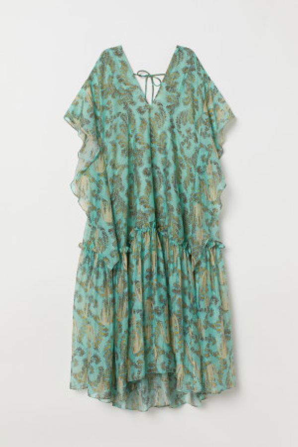  Rochie-caftan cu lyocell