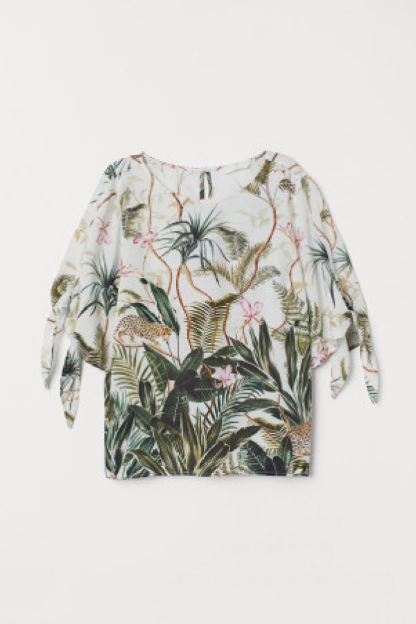  Bluza cu snururi la maneci