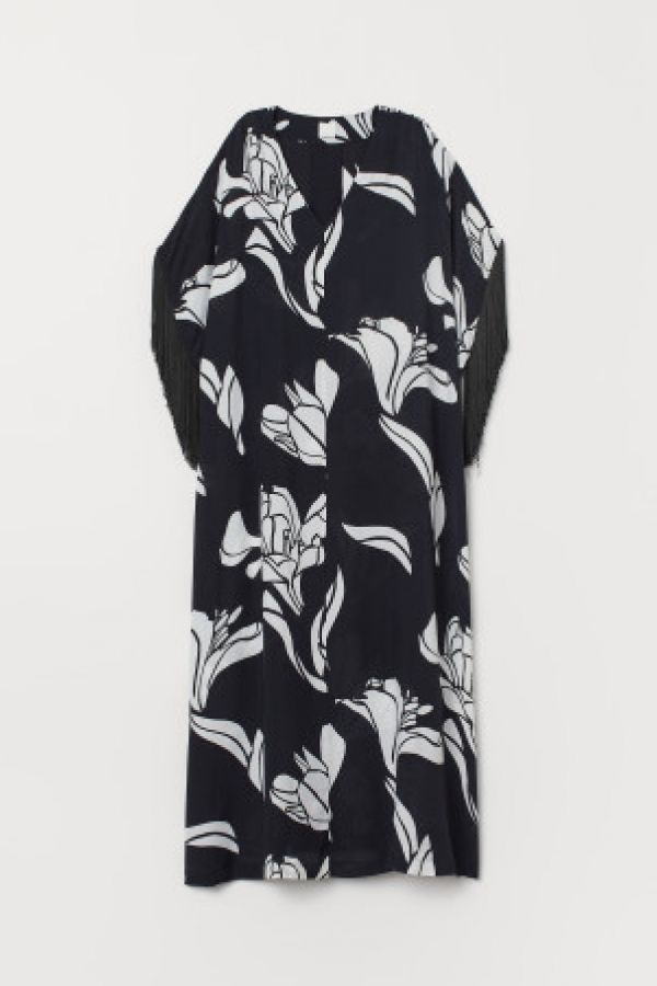 Caftan cu franjuri