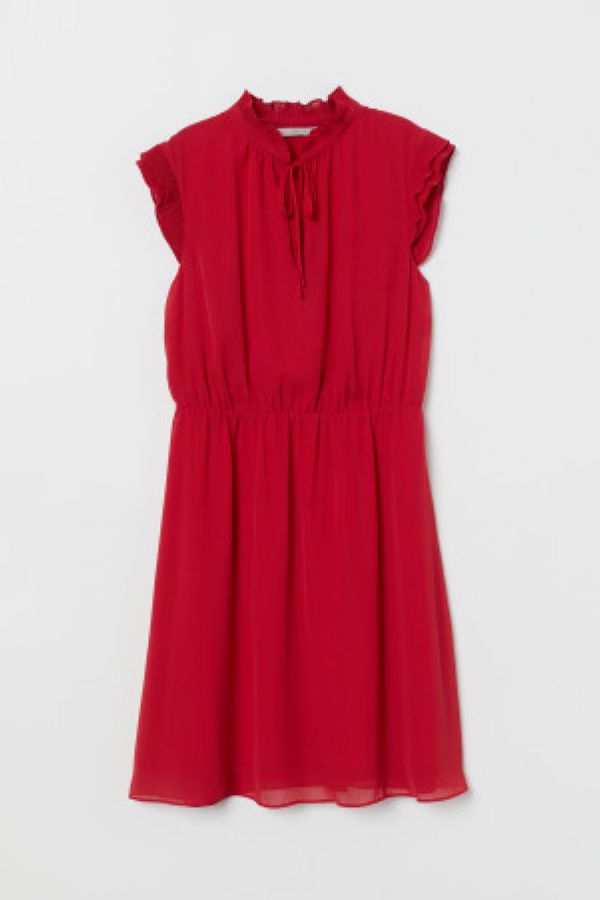  Rochie cu maneci-capac