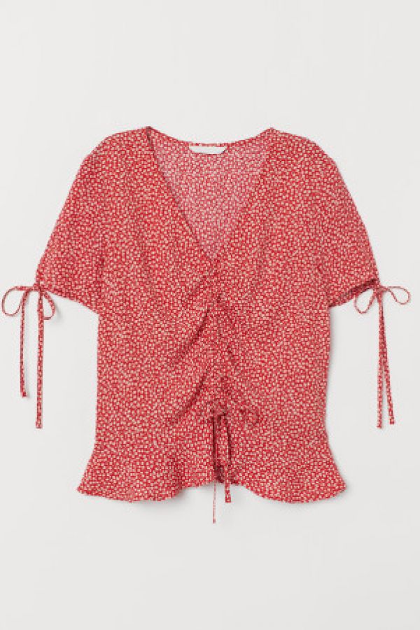  Bluza de viscoza cu motive