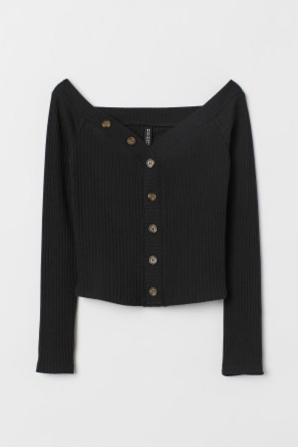  Bluza reiata cu umerii goi