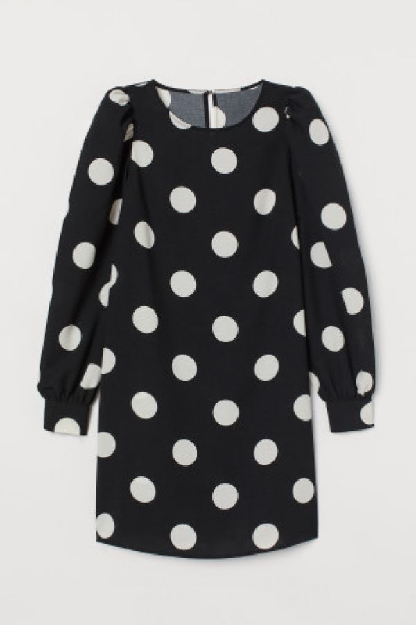  Rochie cu maneci bufante