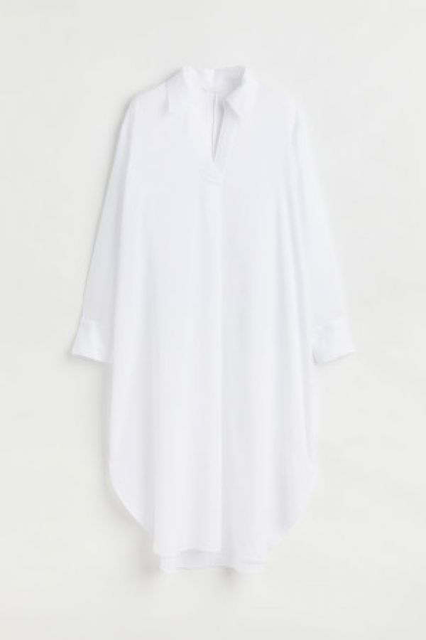  Rochie-camasa din amestec de lyocell