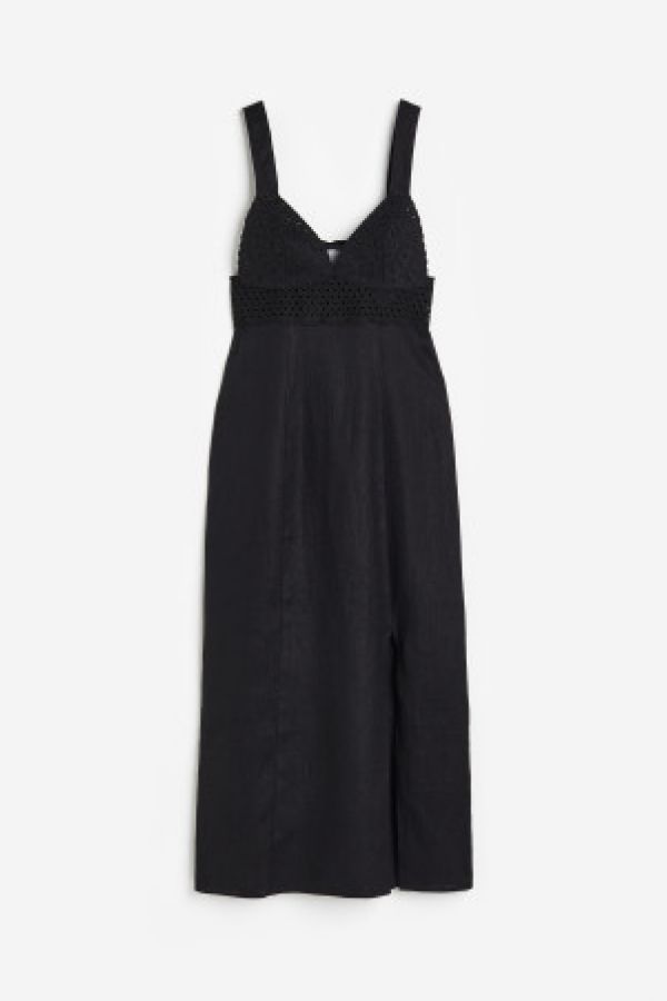  Rochie de in cu broderie englezeasca