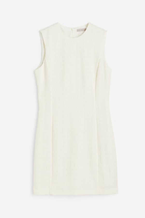  Rochie din boucle fara maneci