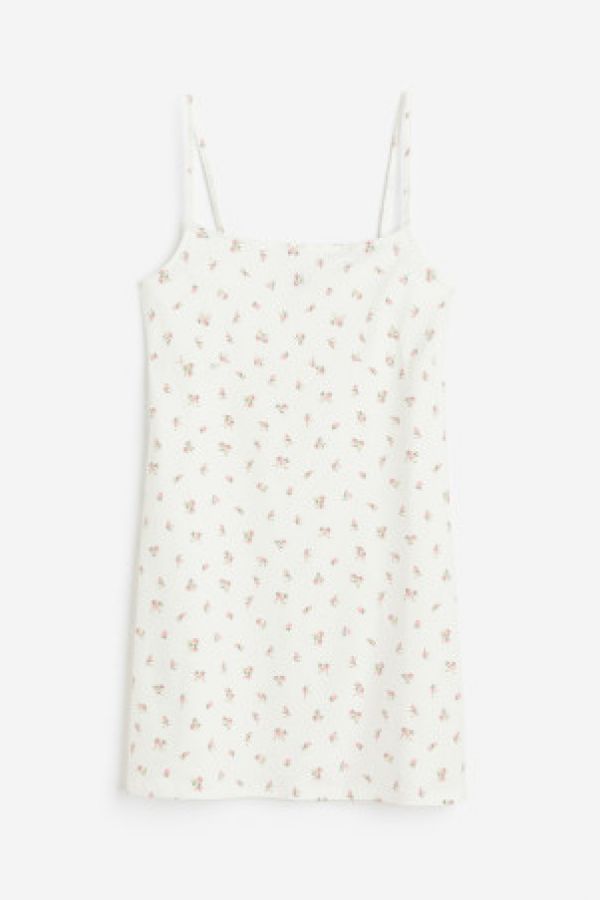  Rochie in forma de A din jerseu