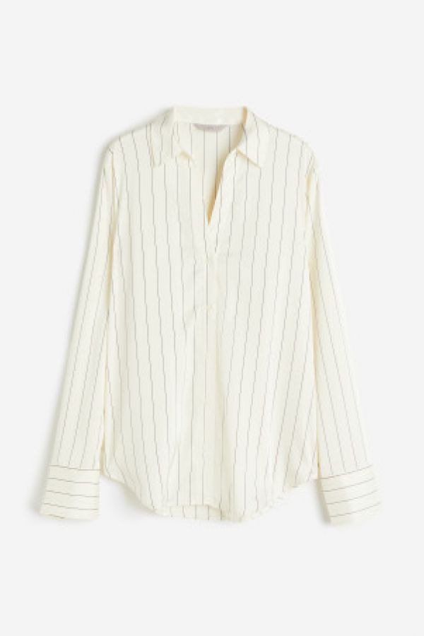  Bluza cu decolteu in V