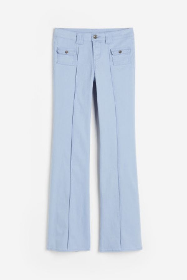  Pantaloni cargo evazati