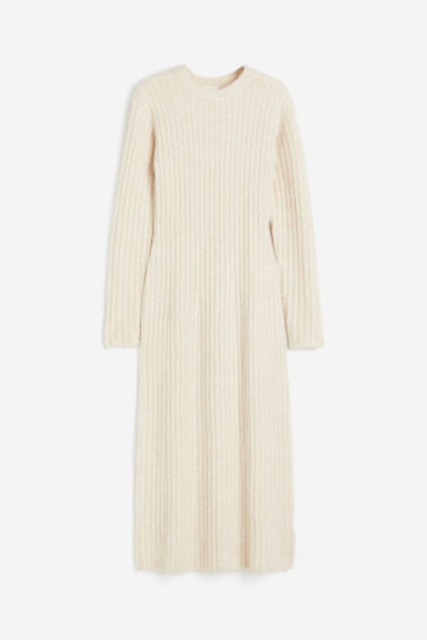  Rochie lunga tricotata reiat