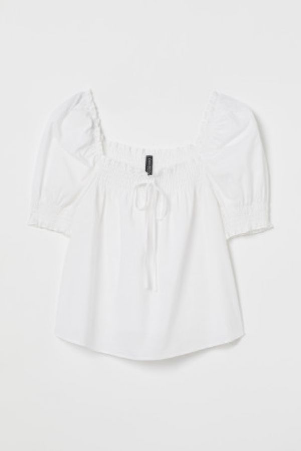  Bluza cu maneci bufante