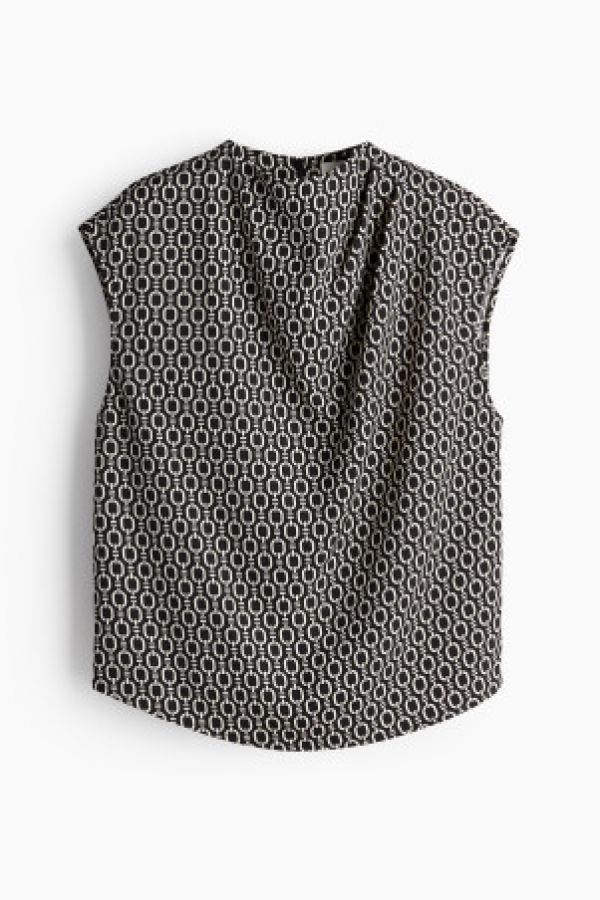  Bluza drapata