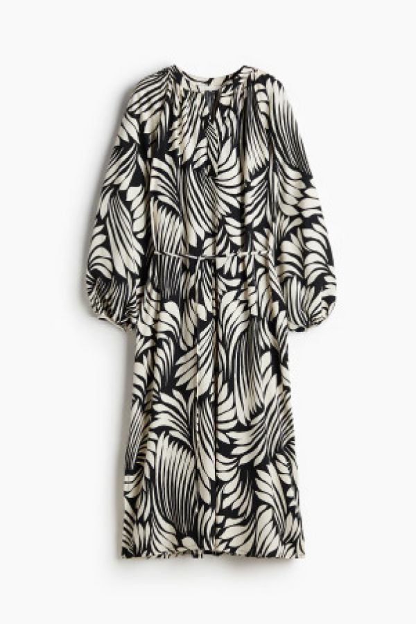 Rochie cu maneci bufante
