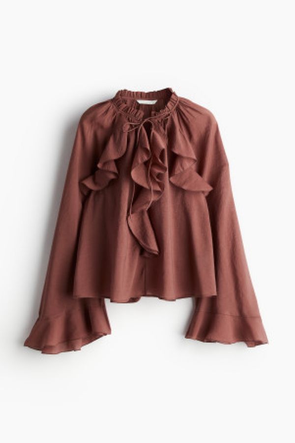  Bluza cu volane