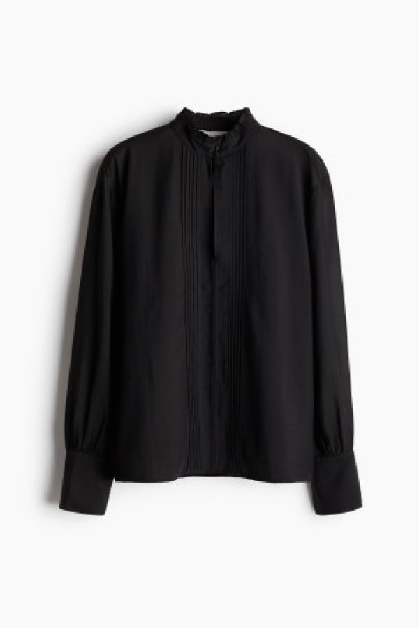  Bluza transparenta cu pense