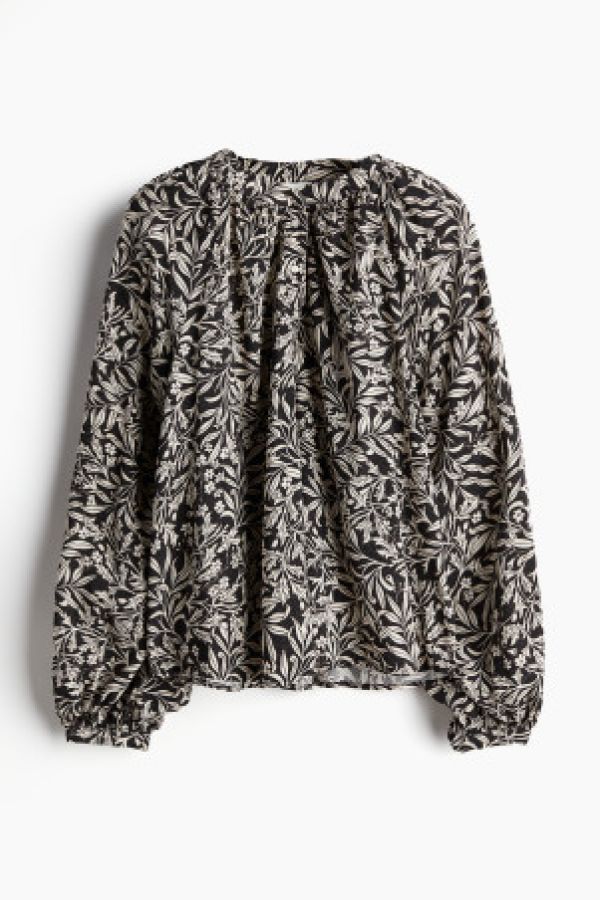  Bluza cu maneci bufante