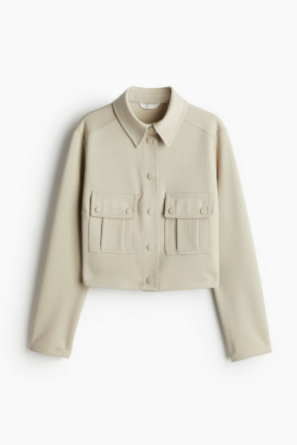  Overshirt din jerseu