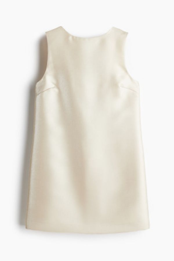  Rochie fara maneci cu funda