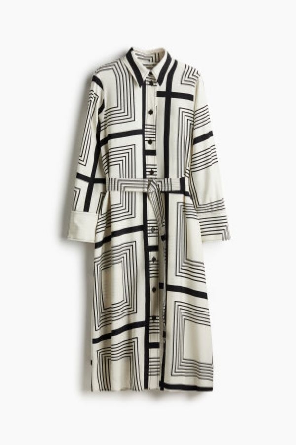  Rochie-camasa cu centura