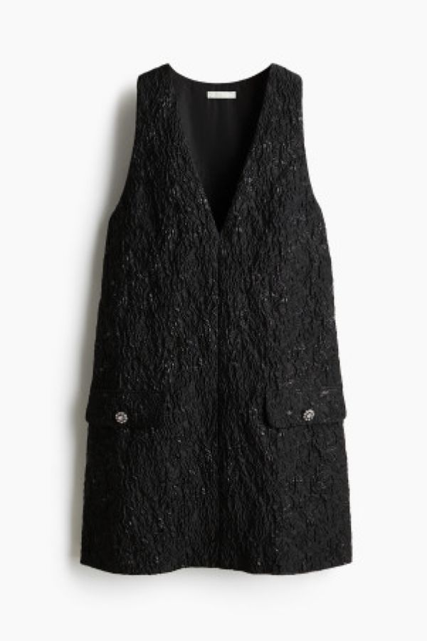 Rochie mini din tesatura jacard