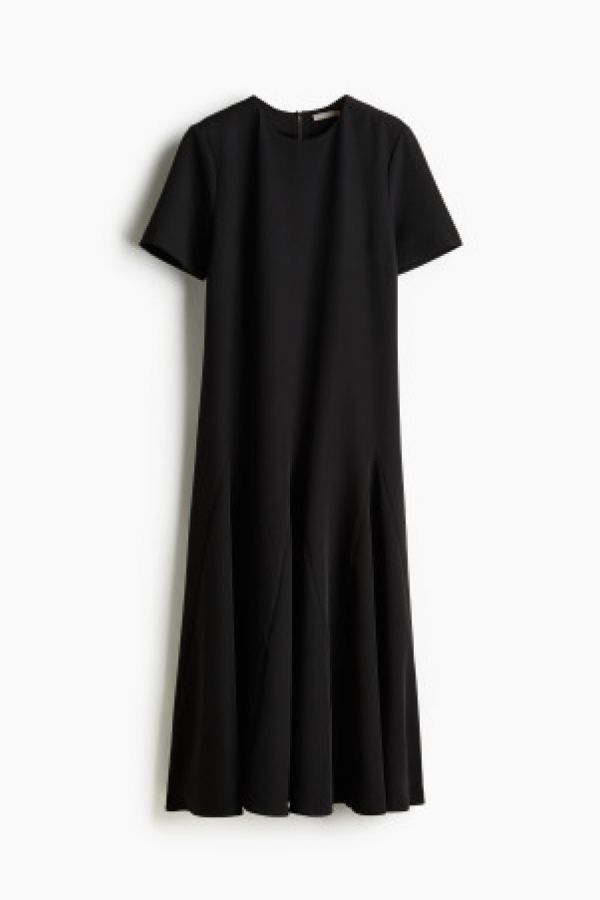  Rochie de twill cu fusta evazata