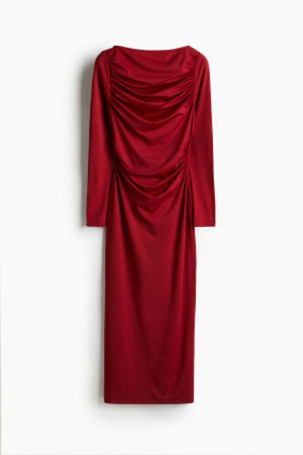  Rochie mulata drapata