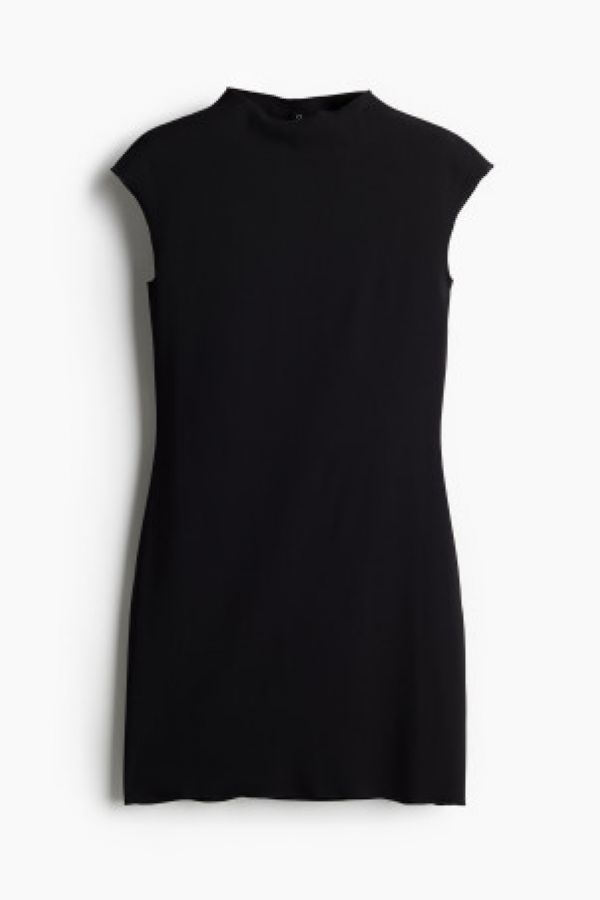  Rochie mini mulata din jerseu