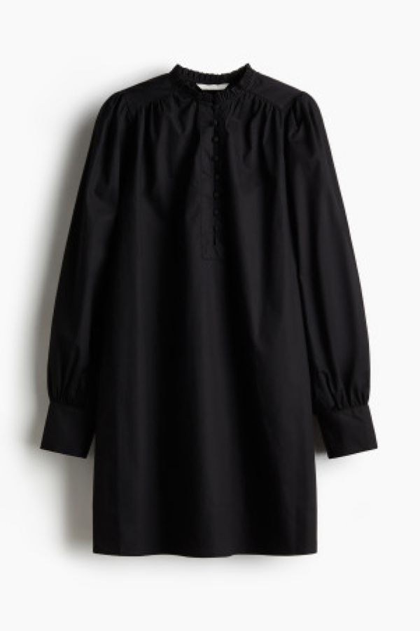  Rochie trapez din bumbac