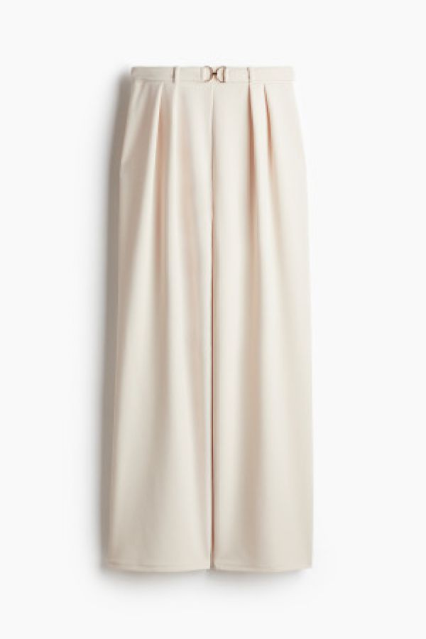  Pantaloni eleganti cu catarama