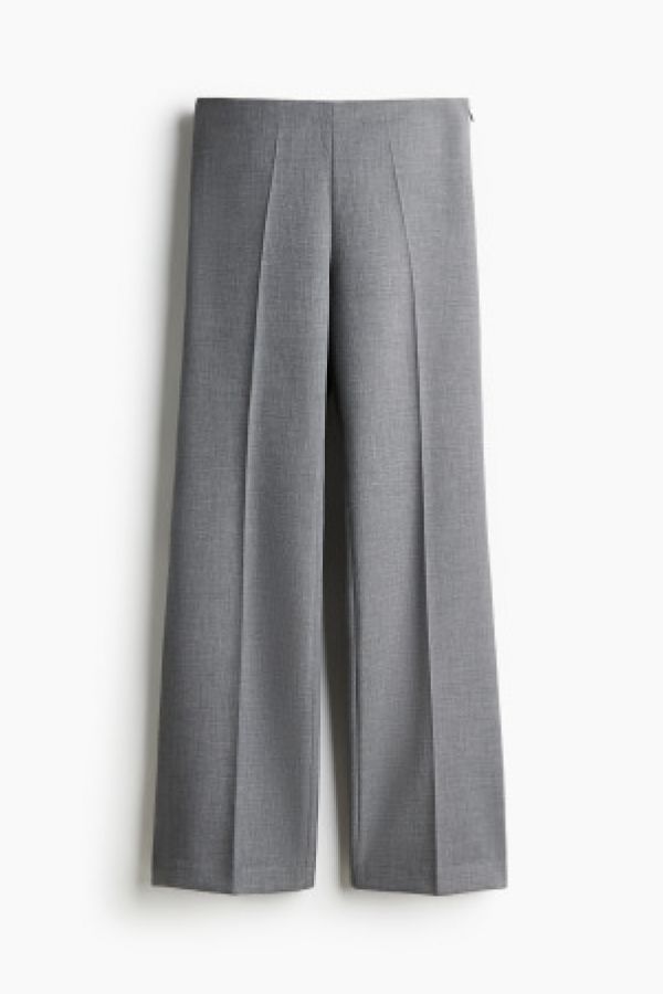  Pantaloni evazati cu dunga
