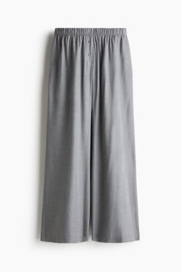  Pantaloni de lyocell evazati