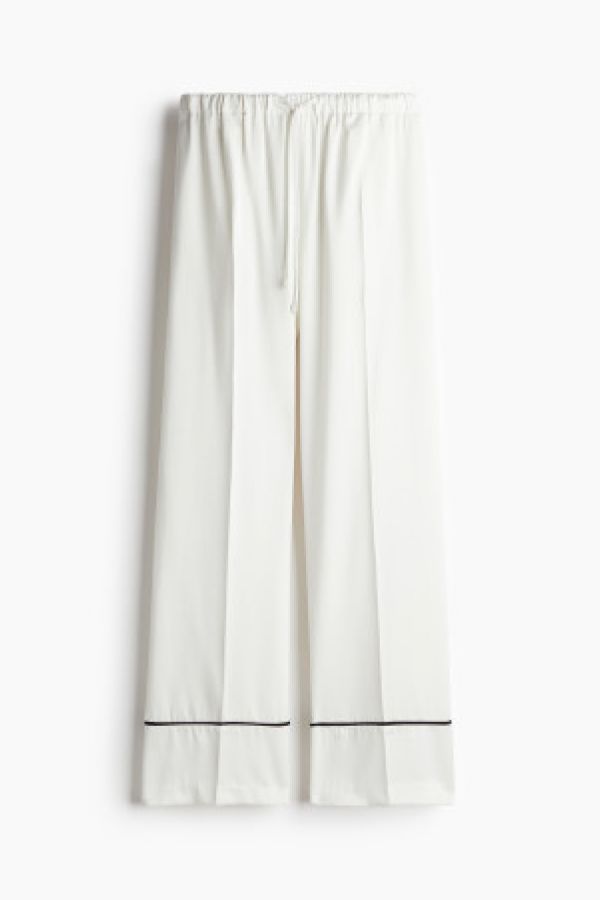  Pantaloni cu elastic in talie