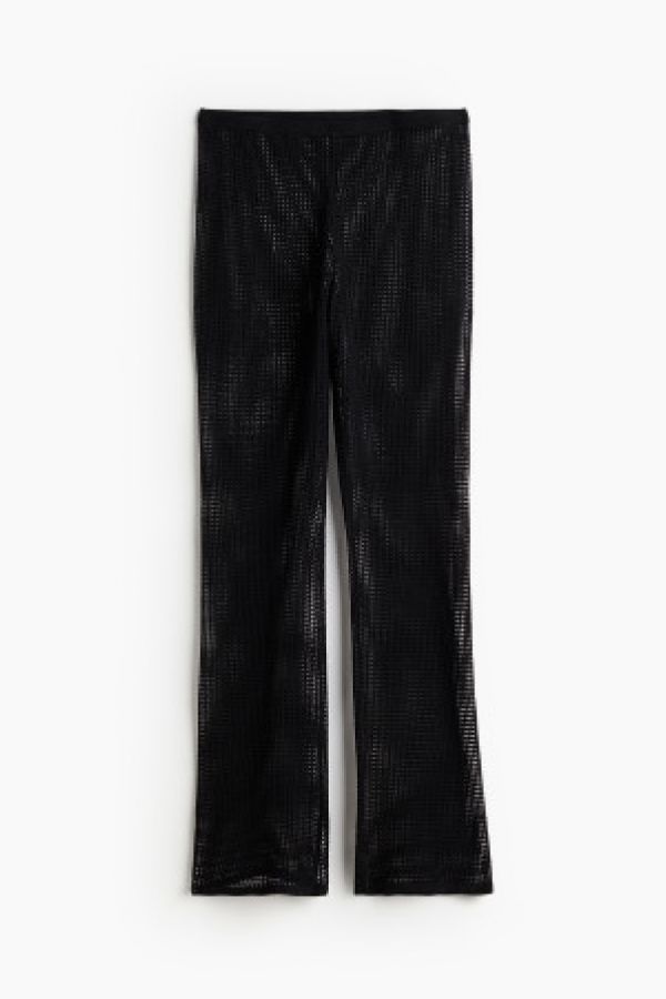 Pantaloni de plaja tricotati ajurat