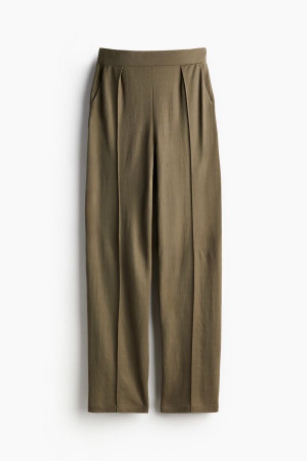  Pantaloni eleganti cu talie inalta